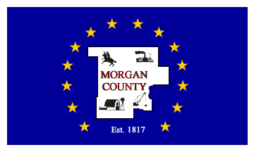 Picture of the Morgan County flag